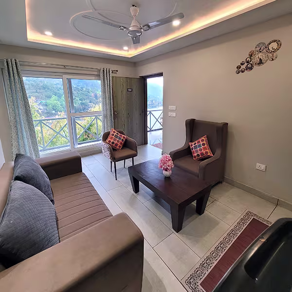 Luxury 1 and2 bhk hotel bhimtal contact number